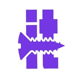Purple Screw It Premium permanent vinyl decal 5.5Hx4W